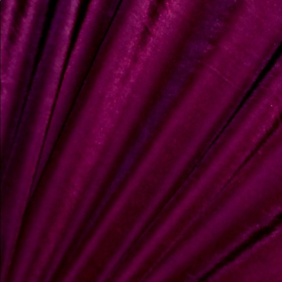 Faux Silk color Passion Fruit Drapery Fabric - Picture 2 of 10